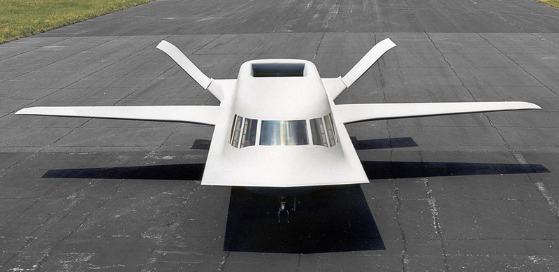 Illustration for article titled Virtually Tour The Cockpit Of The Once Top Secret Tacit Blue Stealth Tech DemonstratorÂ